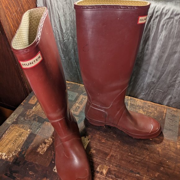 Hunter Sienna Rain Boot Womens vintage UK 7/US 9 - Picture 4 of 14